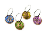 Dog Tag - Glittery Circle