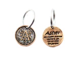 Dog Tag - Glittery Circle