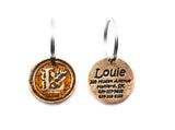 Dog Tag - Glittery Circle