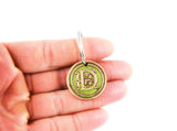 Dog Tag - Glittery Circle