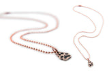 Cat or Dog Paw Print Cut Out Necklace - Bronze Paw Print Pendant made from a Picture