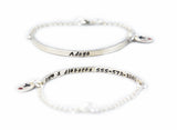 Medical Alert ID Bracelet - Women, Teens and Children's Sterling Silver Bracelet