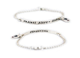 Medical Alert ID Bracelet - Women, Teens and Children's Sterling Silver Bracelet