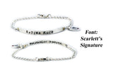 Medical Alert ID Bracelet - Women, Teens and Children's Sterling Silver Bracelet