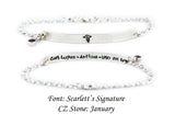 Medical Alert ID Anklet