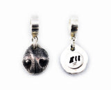 Silver Cat Nose Print Pendant Charm - Your Cat's ACTUAL nose print in sterling silver
