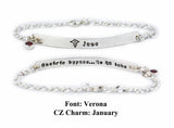 Medical Alert ID Anklet