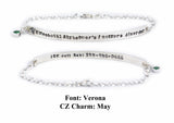 Medical Alert ID Anklet