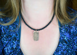 Actual HANDWRITING Memorial Jewelry - Bronze Pendant