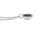 Fingerprint Jewelry, Fingerprint Necklace, Pebble Fingerprint Pendant - Mom Gift, Memorial Pendant