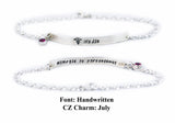 Medical Alert ID Anklet
