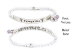 Medical Alert ID Bracelet - Women, Teens and Children's Sterling Silver Bracelet