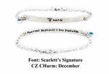 Medical Alert ID Anklet
