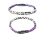 I'll love you forever, I'll like you for always - sterling & leather bracelet - mom gift