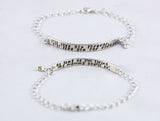 I'll Love You Forever, I'll Like You For Always sterling silver bracelet