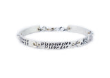 Sterling Medical Alert Bracelet with Individual Bars