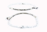 Medical Alert ID Bracelet - Women, Teens and Children's Sterling Silver Bracelet