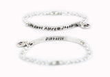 Medical Alert ID Bracelet - Women, Teens and Children's Sterling Silver Bracelet