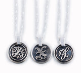Monogram X Necklace