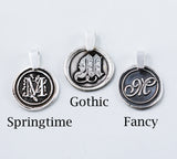Monogram M Necklace
