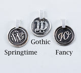 Monogram W Necklace