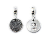 Fingerprint Necklace or Pandora Charm - Memorial fingerprint jewelry