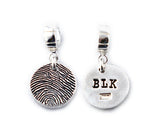 Fingerprint Necklace or Pandora Charm - Memorial fingerprint jewelry