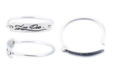 Handwriting Tension Bracelet - Silver Memorial handwriting jewelry
