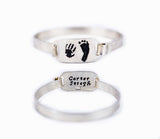 Hand and Footprint Tension Bracelet