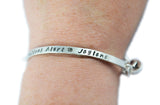 Medical Alert ID Bracelet - Women, Teens and Children's Sterling Silver Bracelet