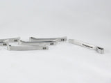 Custom Made Men's Tie Clip - Gift for him gift for dad - Sterling Silver