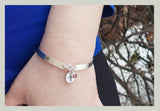 Sterling Silver Medical Alert ID Bracelet Custom Made - Women and Teens Bracelet