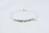 A Person's A Person No Matter How Small sterling silver bracelet