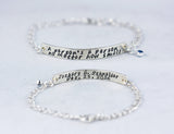 A Person's A Person No Matter How Small sterling silver bracelet