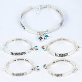 GPS Bracelet, Latitude Longitude Bracelet Coordinates Bracelet - Women and Teens Bracelet