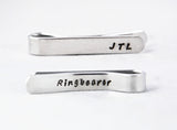 Aluminium Custom Made Men's Tie Clip - Gift for him, gift for dad