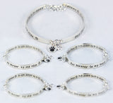 Pet Memorial Bangle Bracelet - Women and Teens Bracelet