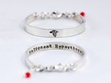 Young Child's Medical Alert Bangle Bracelet - child's first medical alert bracelet