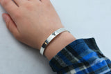Young Child's Medical Alert Bangle Bracelet - child's first medical alert bracelet