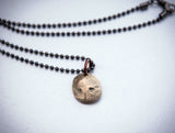 Bronze Cat Nose Print Pendant on a Necklace - Your Pet's Actual Nose Print - Cat Nose Print Jewelry
