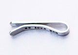 Aluminium Custom Made Men's Tie Clip - Gift for him, gift for dad