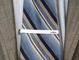 Custom Made Men's Tie Clip - Gift for him gift for dad - Sterling Silver
