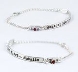 Medical Alert ID Bracelet - Stylish Women and Teens Bracelet