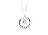 Circle With Family Names Custom Necklace