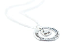 Circle With Family Names Custom Necklace