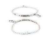 Medical Alert ID Bracelet - Women, Teens and Children's Sterling Silver Bracelet