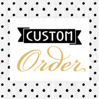 Custom Order for Emilie