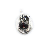 Fingerprint Jewelry, Fingerprint Necklace, Fingerprint Pendant with birthstone bead - Mom Gift