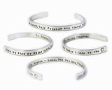 Side By Side Or Miles Apart, Best Friends Are Always Close To The Heart - Sterling bracelet