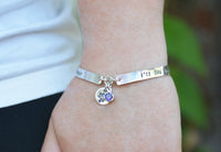 I'll love you forever, I'll like you for always Sterling Silver bangle - Gift for Her, Mom Gift